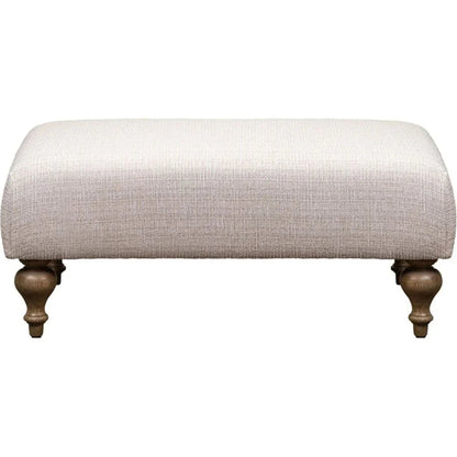 Marcoux Leather Comfortable Ottoman - LOOMLAN - Olivia + Quinn - Ottomans
