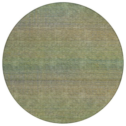 LOOMLAN Rugs Maria Green Washable Indoor-Outdoor Rug