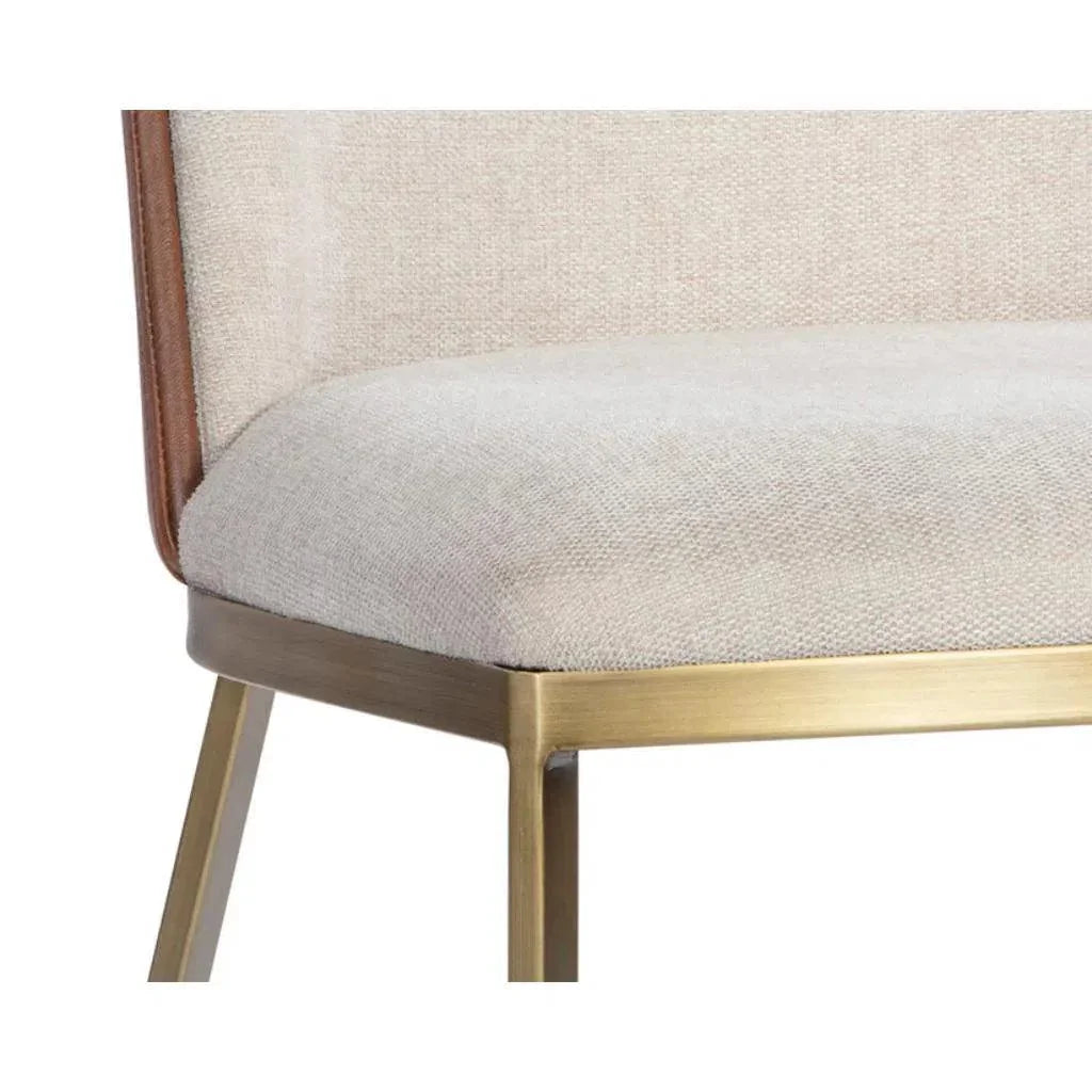 SUNPAN Marie Armless Dining Chair 2PC
