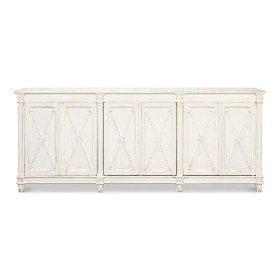 Sarreid Marksman Sideboard Whitewash