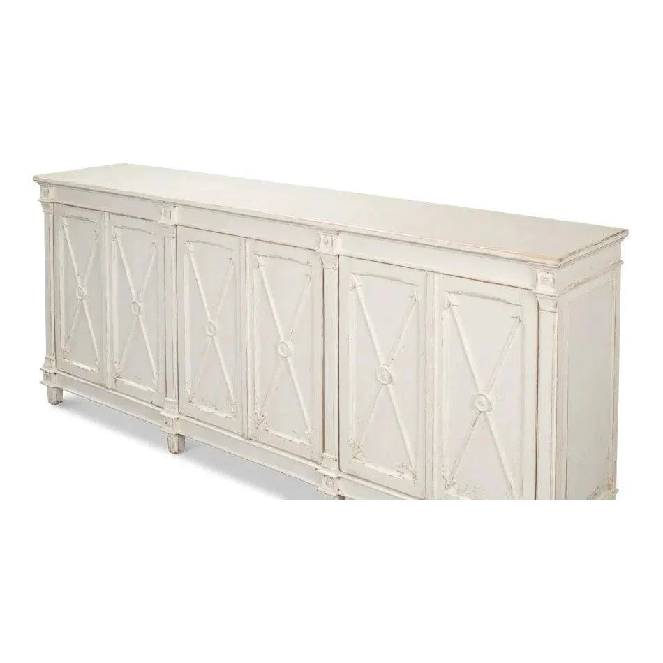 Sarreid Marksman Sideboard Whitewash