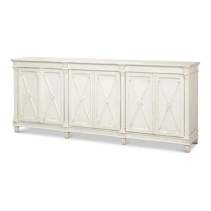 Sarreid Marksman Sideboard Whitewash
