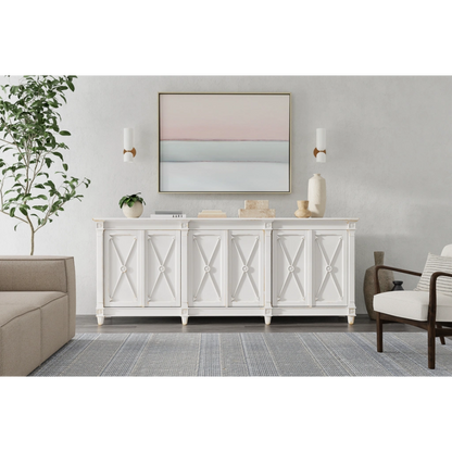 Sarreid Marksman Sideboard Whitewash