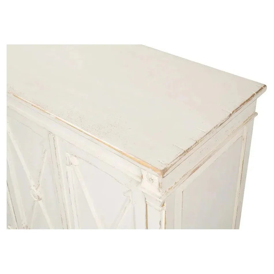 Sarreid Marksman Sideboard Whitewash