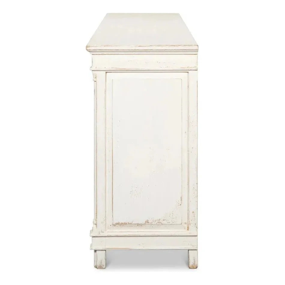 Sarreid Marksman Sideboard Whitewash