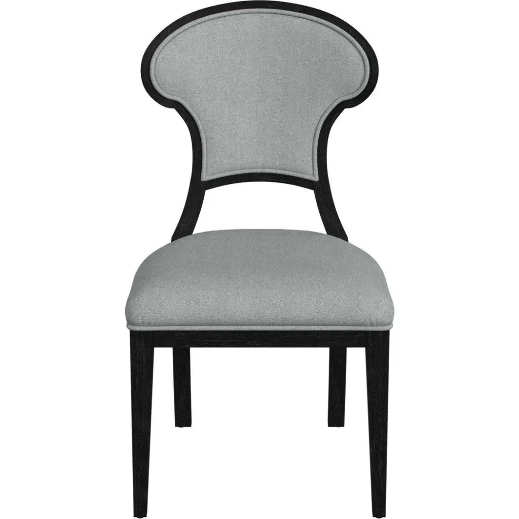 Mateo Fabric Armless Dining Chair (Set Of 2) - LOOMLAN - Bassett Mirror - Dining Chairs