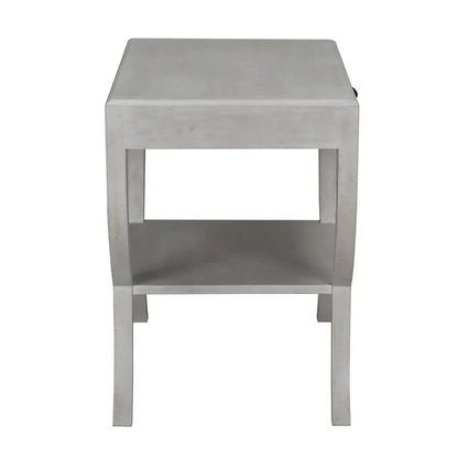 Noir Maude With Storage Side Table