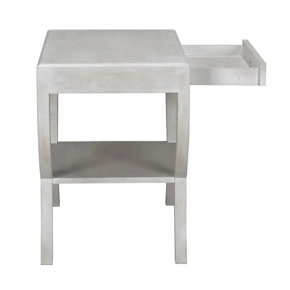 Noir Maude With Storage Side Table