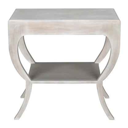 Noir Maude With Storage Side Table