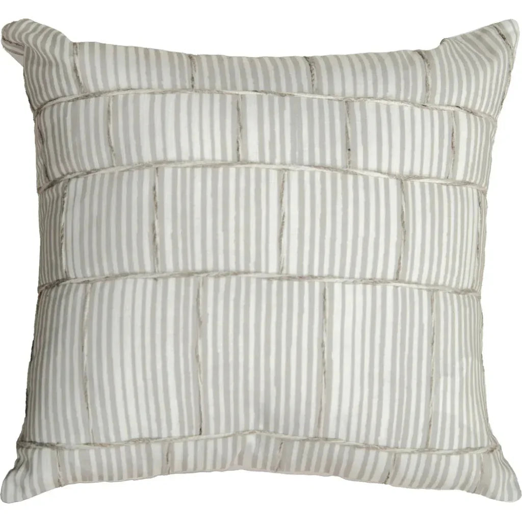 LOOMLAN May Striped Outdoor Throw Pillowss
