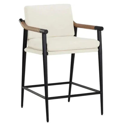 Meadow Fabric Counter Stool