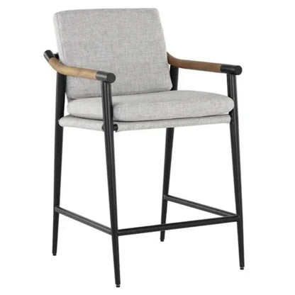 Meadow Fabric Counter Stool