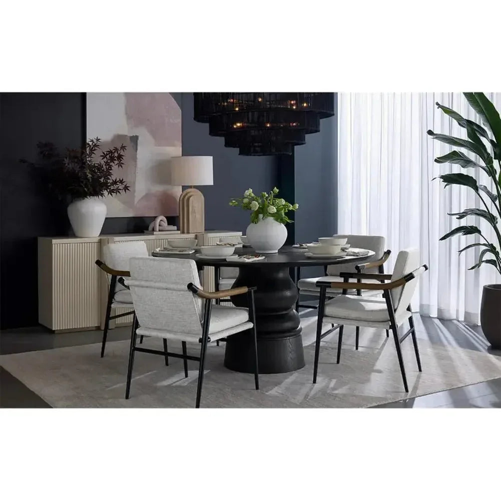 SUNPAN Meadow Performance Fabric Dining Armchair