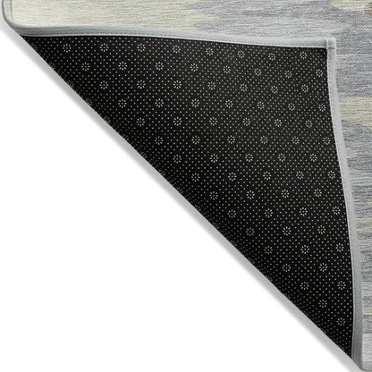 LOOMLAN Rugs Meleya Beige Washable Indoor-Outdoor Rug