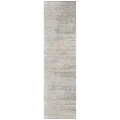 LOOMLAN Rugs Meleya Ivory Washable Indoor-Outdoor Rug