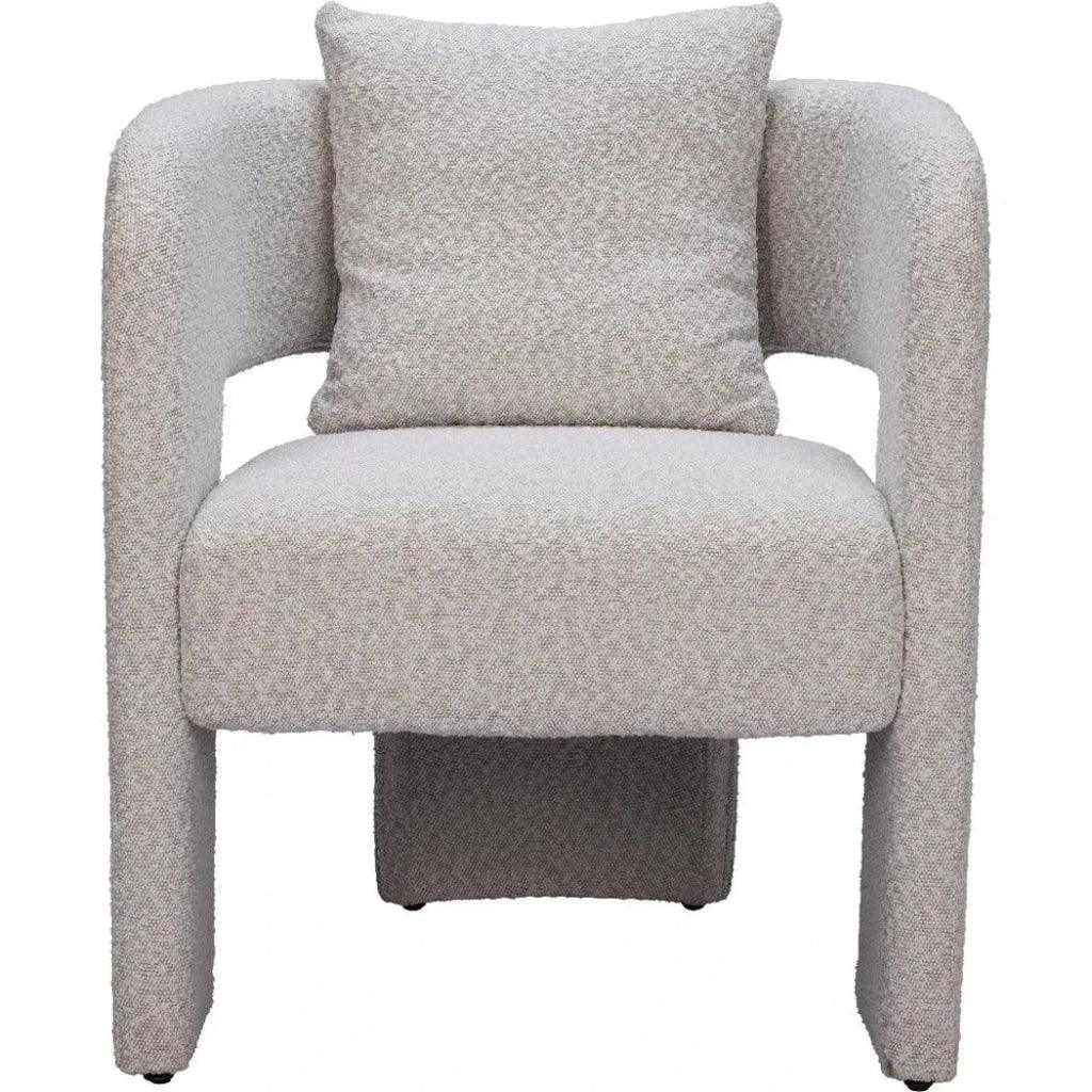 Melilla Dining Chair Misty Gray - LOOMLAN - Zuo Modern - Dining Chairs