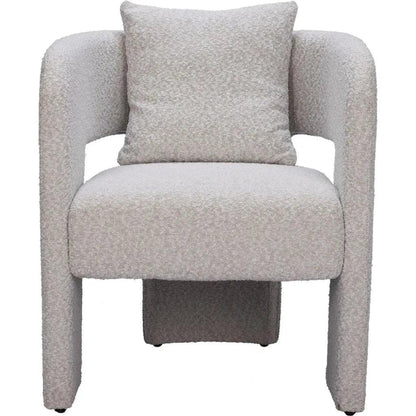 Melilla Dining Chair Misty Gray - LOOMLAN - Zuo Modern - Dining Chairs