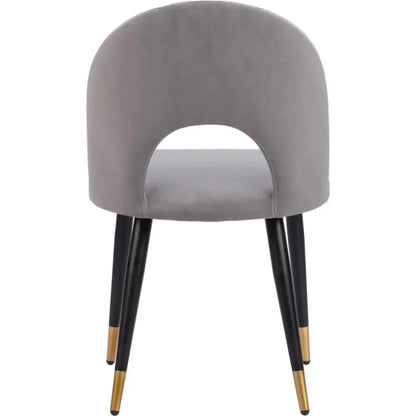 Zuo Modern Menlo Velvet Armless Dining Chair 2PC