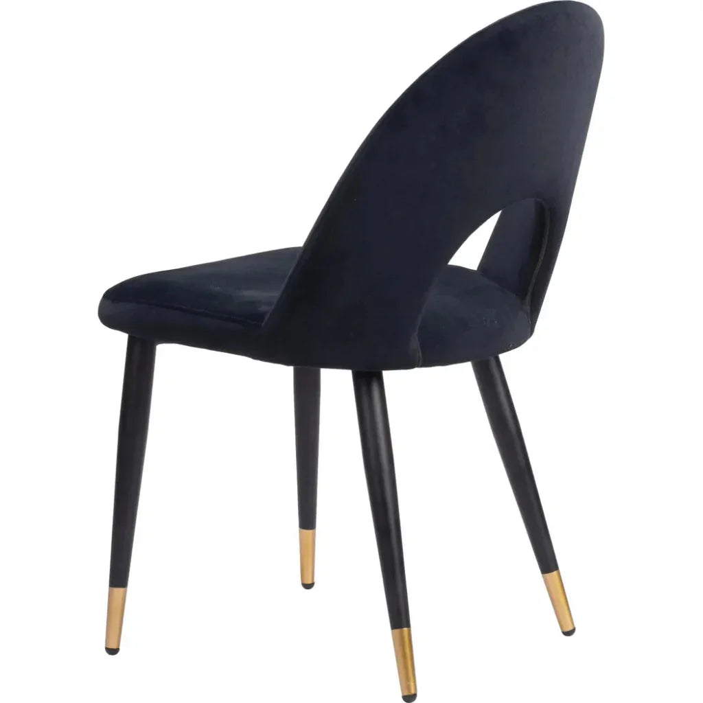 Zuo Modern Menlo Velvet Armless Dining Chair 2PC