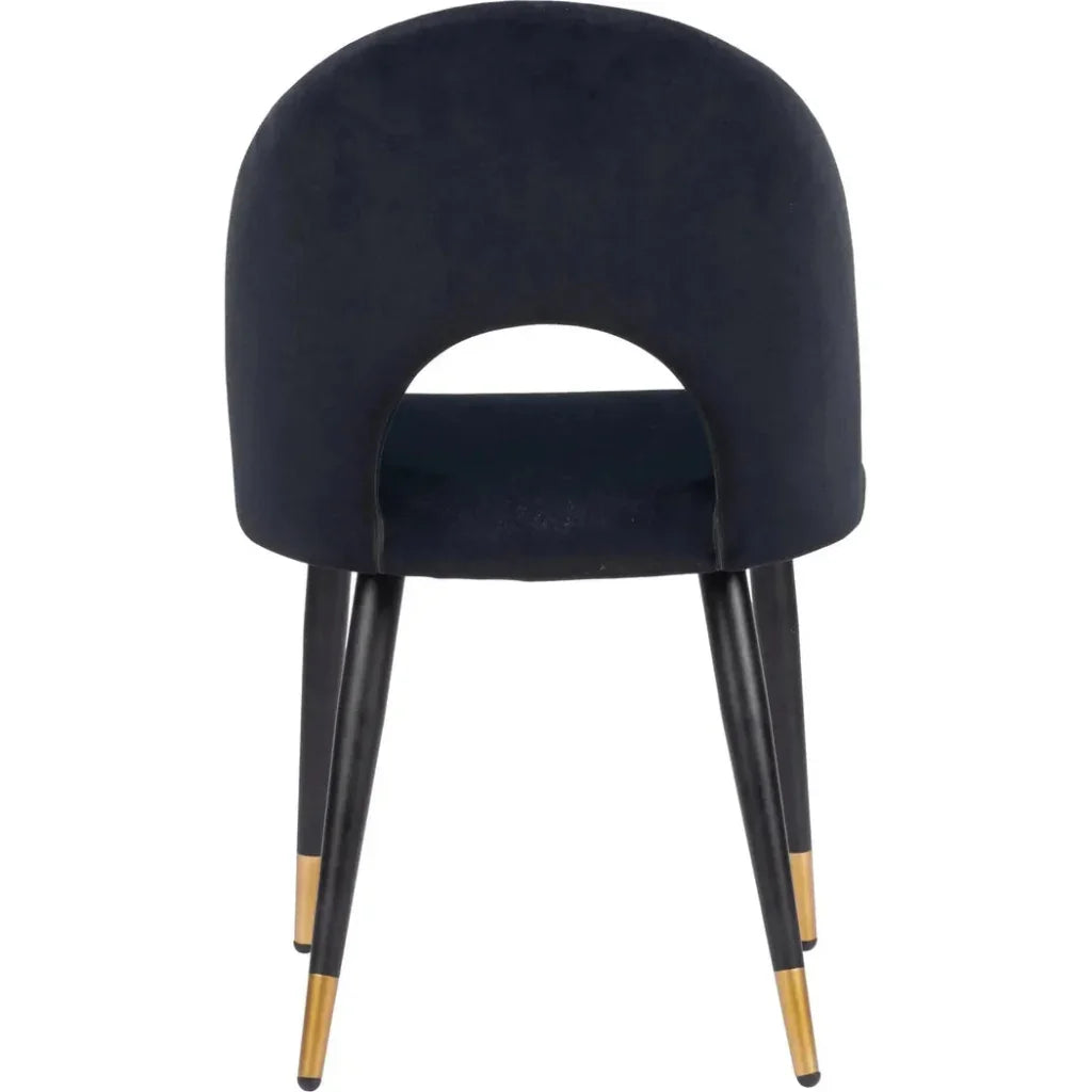 Zuo Modern Menlo Velvet Armless Dining Chair 2PC