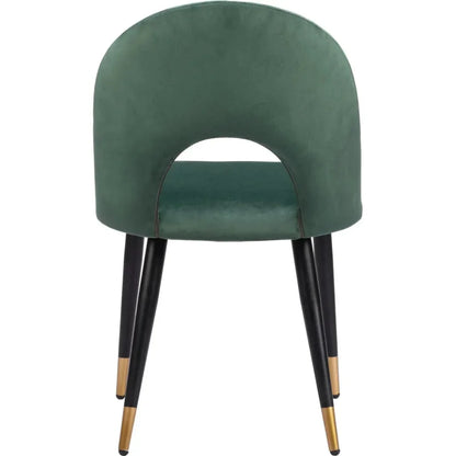 Zuo Modern Menlo Velvet Armless Dining Chair 2PC