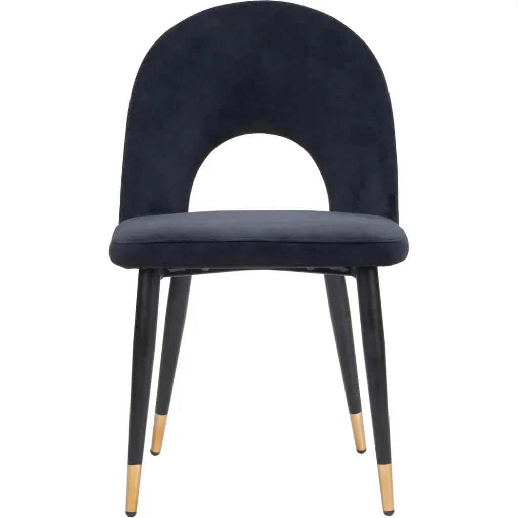 Zuo Modern Menlo Velvet Armless Dining Chair 2PC