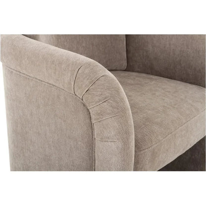 Moe's Home Mesto Rolling Performance Fabric Dining Armchair