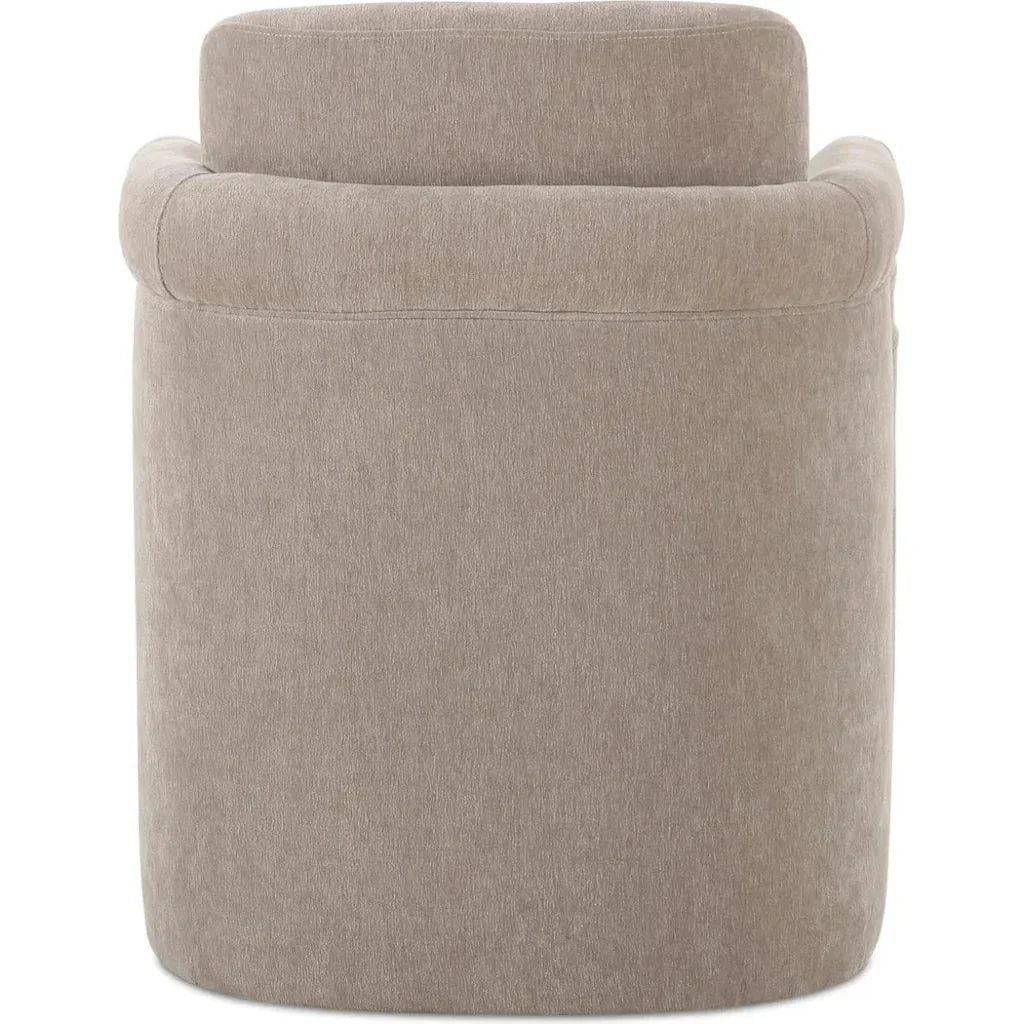 Moe's Home Mesto Rolling Performance Fabric Dining Armchair