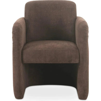 Moe's Home Mesto Rolling Performance Fabric Dining Armchair