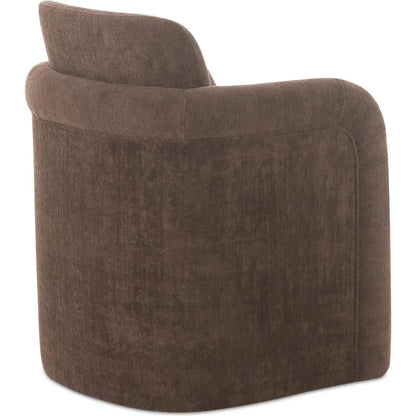 Moe's Home Mesto Rolling Performance Fabric Dining Armchair