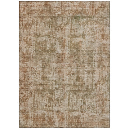 LOOMLAN Rugs Mezzara Beige Washable Indoor-Outdoor Rug