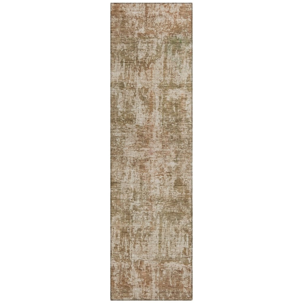 LOOMLAN Rugs Mezzara Beige Washable Indoor-Outdoor Rug