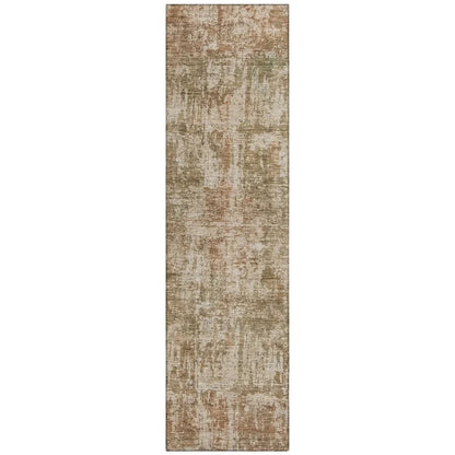 LOOMLAN Rugs Mezzara Beige Washable Indoor-Outdoor Rug