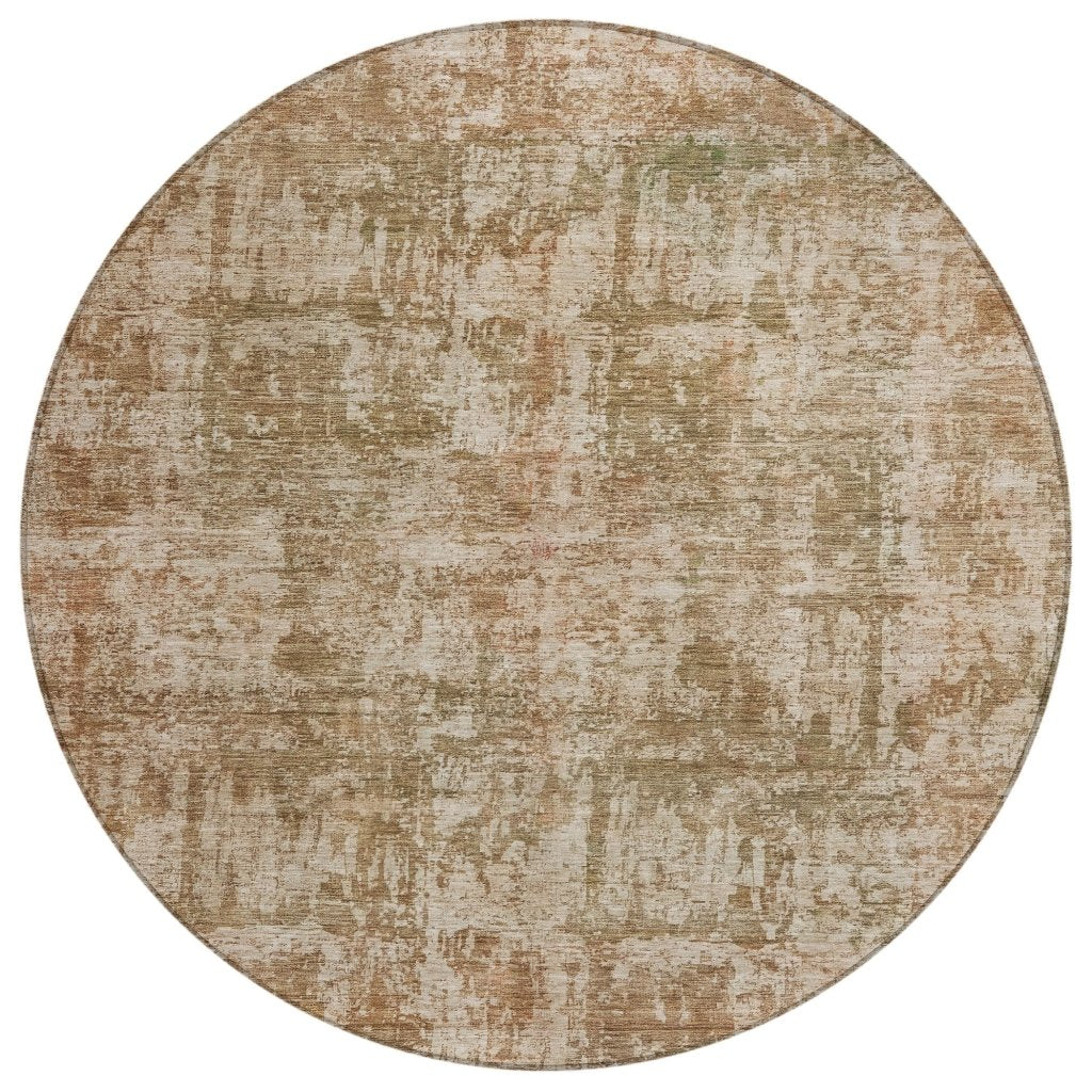 LOOMLAN Rugs Mezzara Beige Washable Indoor-Outdoor Rug