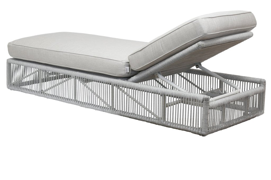 Miami Sunbrella Adjustable Outdoor Chaise - LOOMLAN - Sunset West - Outdoor Chaises