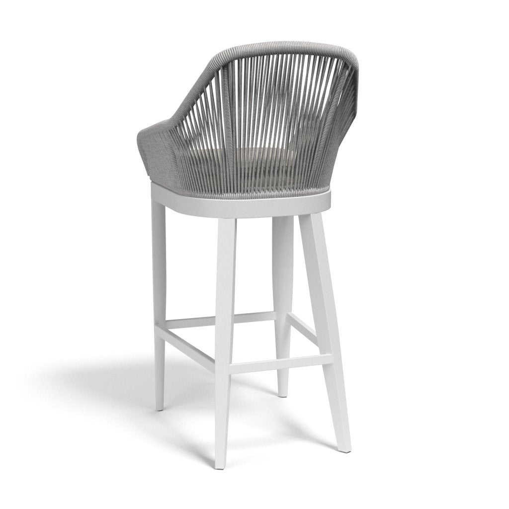 Miami Sunbrella Weatherproof Outdoor Bar Stool - LOOMLAN - Sunset West - Outdoor Bar Stools
