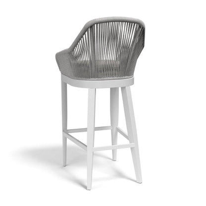 Miami Sunbrella Weatherproof Outdoor Bar Stool - LOOMLAN - Sunset West - Outdoor Bar Stools