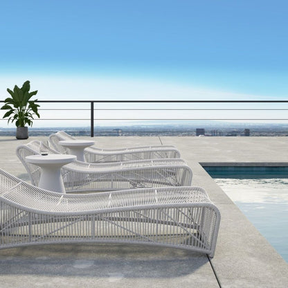 Miami Ultimate Cushionless Outdoor Chaise - LOOMLAN - Sunset West - Outdoor Chaises