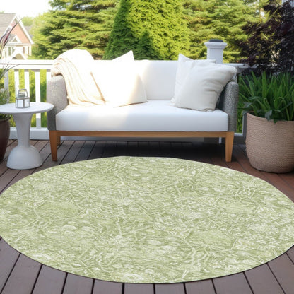 LOOMLAN Rugs Mila Green Washable Indoor-Outdoor Rug
