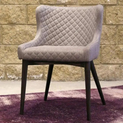 Mila Wood Full Back Armless Dining Chair 2PC - LOOMLAN - LH Imports - Dining Chairs