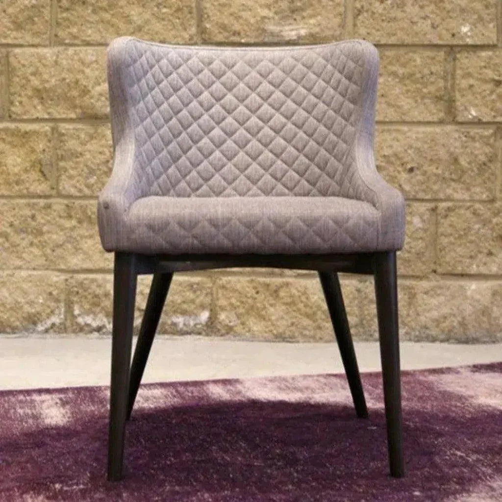 Mila Wood Full Back Armless Dining Chair 2PC - LOOMLAN - LH Imports - Dining Chairs