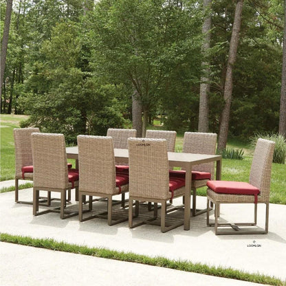 Lloyd Flanders Milan Dining Chair Premium Wicker Furniture Made USA