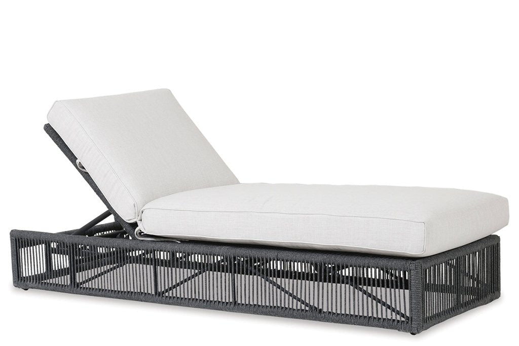 Milano Sunbrella Adjustable Outdoor Chaise - LOOMLAN - Sunset West - Outdoor Chaises