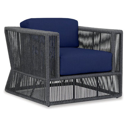 Milano Sunbrella Outdoor Club Chair - LOOMLAN - Sunset West - Outdoor Accent Chairs