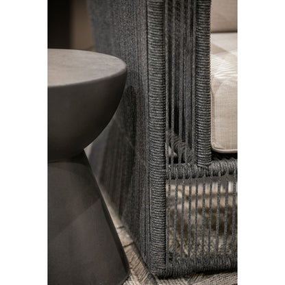 Milano Sunbrella Outdoor Club Chair - LOOMLAN - Sunset West - Outdoor Accent Chairs