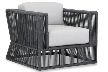 Milano Sunbrella Outdoor Club Chair - LOOMLAN - Sunset West - Outdoor Accent Chairs