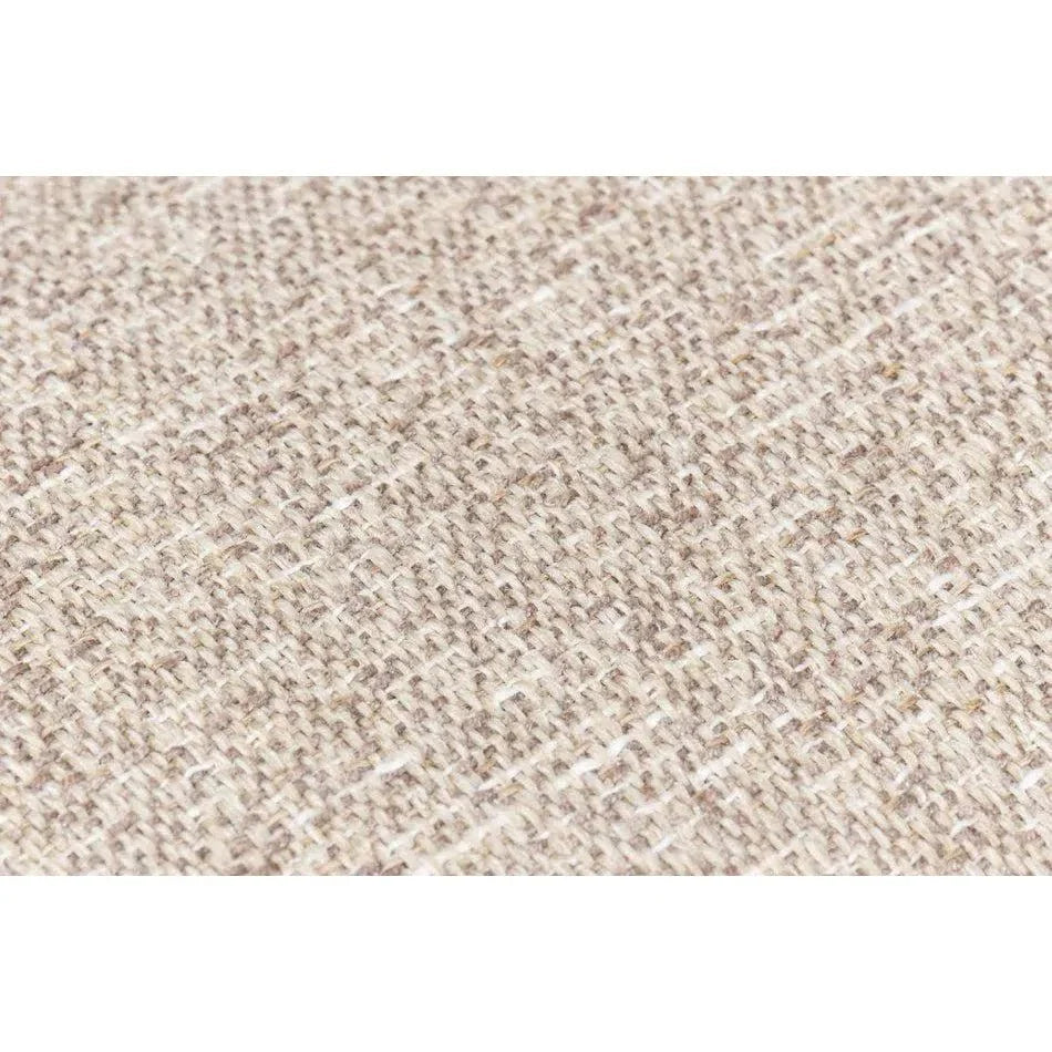Sarreid Miles Linen Sofa Low Profile 109"