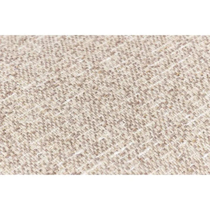 Sarreid Miles Linen Sofa Low Profile 109"