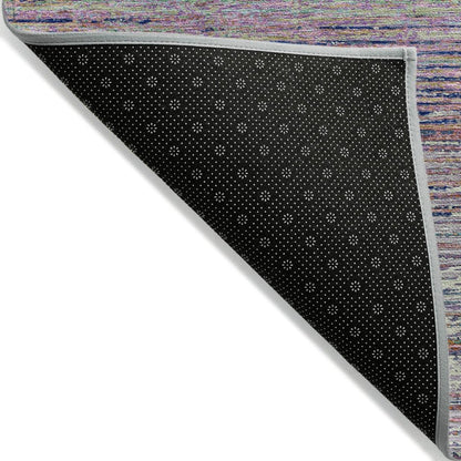 LOOMLAN Rugs Mirae Pink Washable Indoor-Outdoor Rug