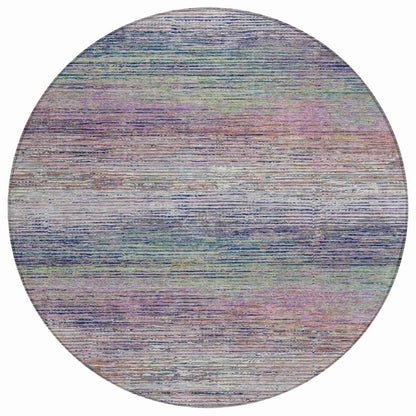 LOOMLAN Rugs Mirae Pink Washable Indoor-Outdoor Rug